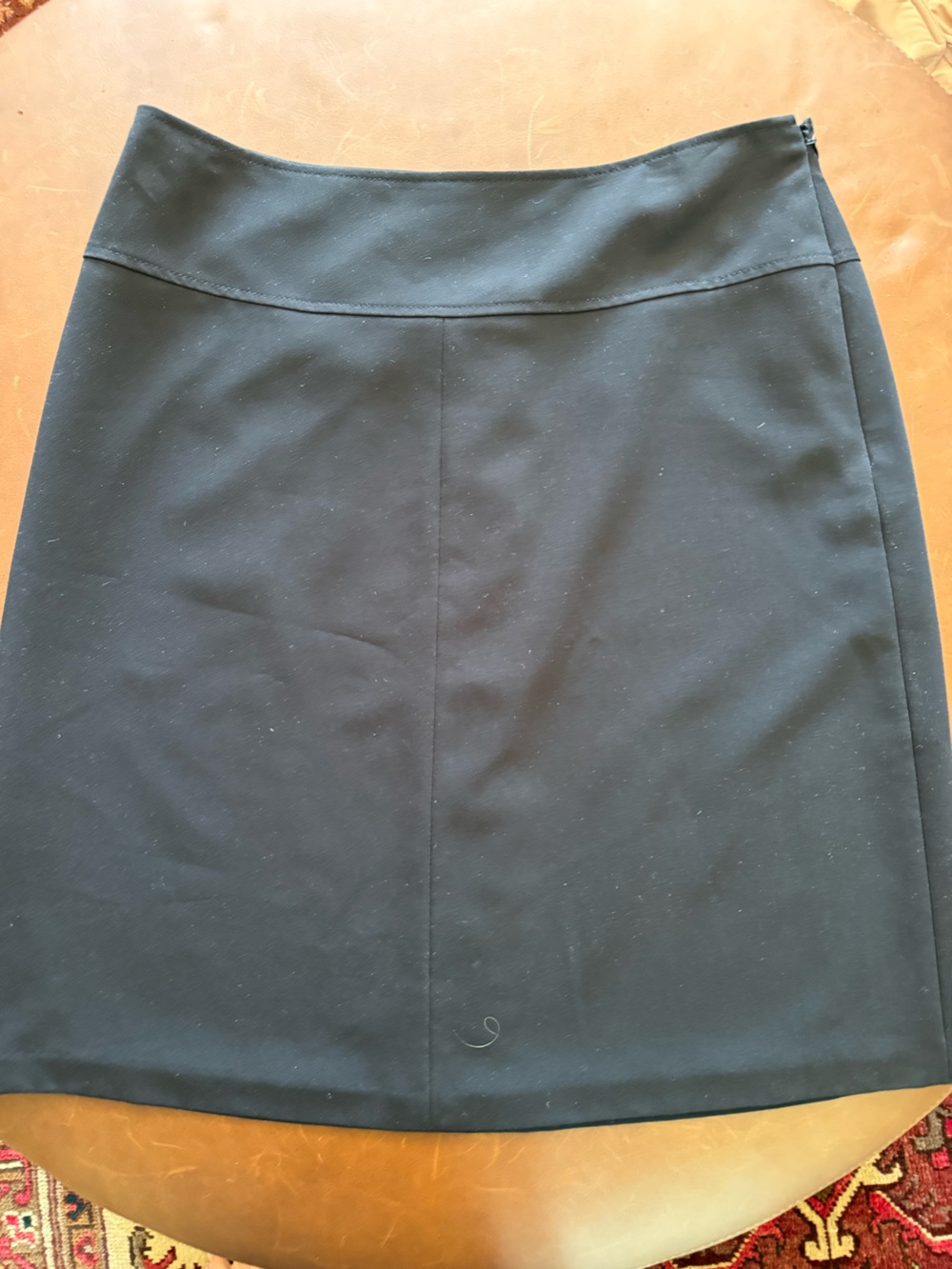 Tommy Hilfiger Black Side Zip Paneled Pencil Skirt, size 6
